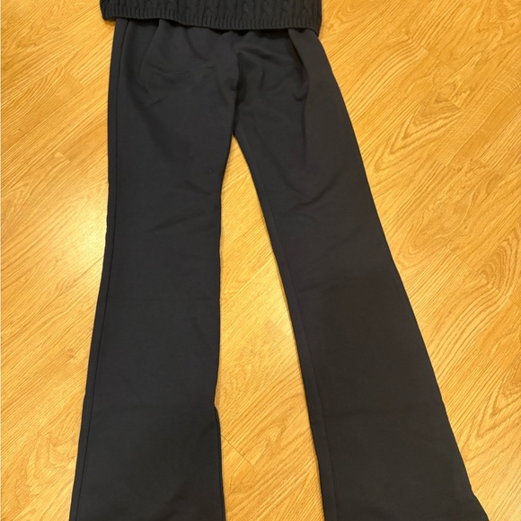 WeWoreWhat Navy Flare Pants - Picture 3 of 7